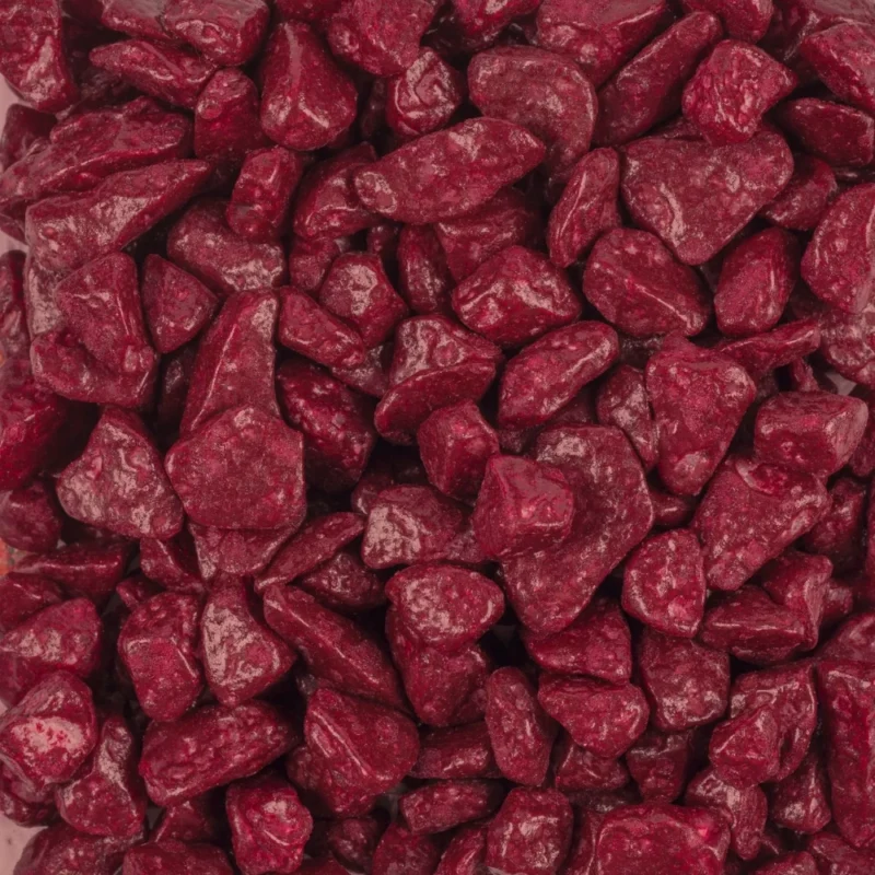 GRANULADO DECORATIVO CARMÍN 500g (2-3mm)