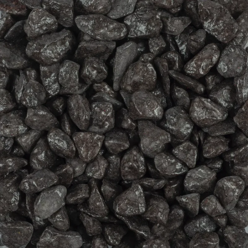 PIEDRAS DECORATIVAS NEGRAS 500g (9-13mm)