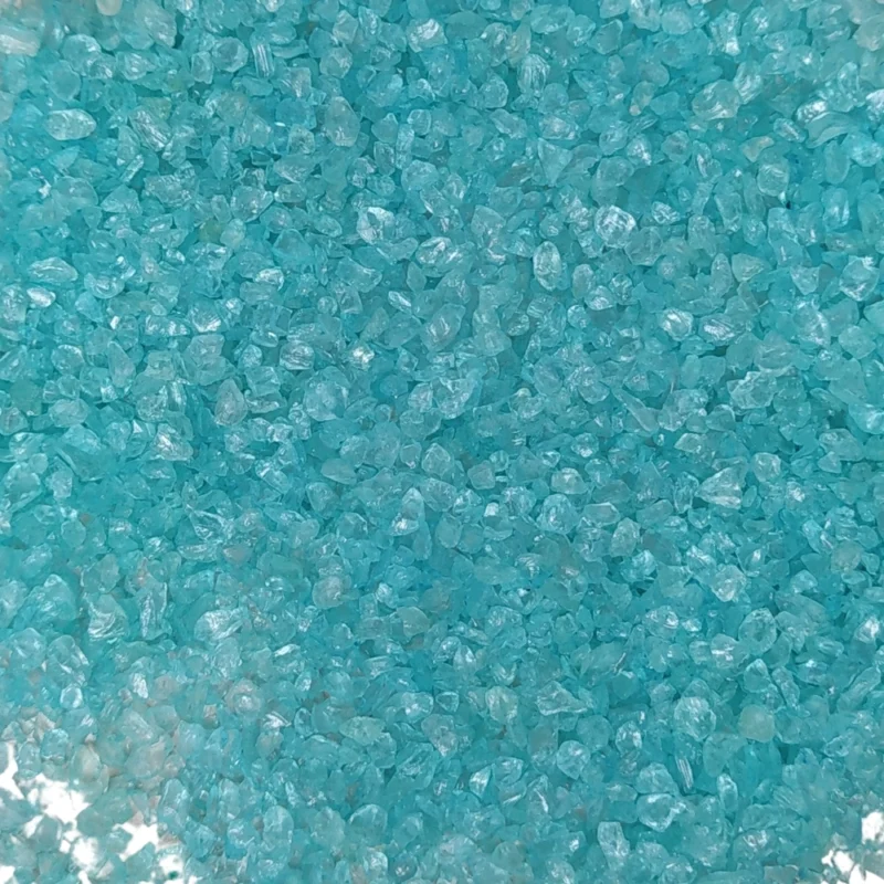 PEPITAS DE CRISTAL TURQUESA 300g (2-4mm)