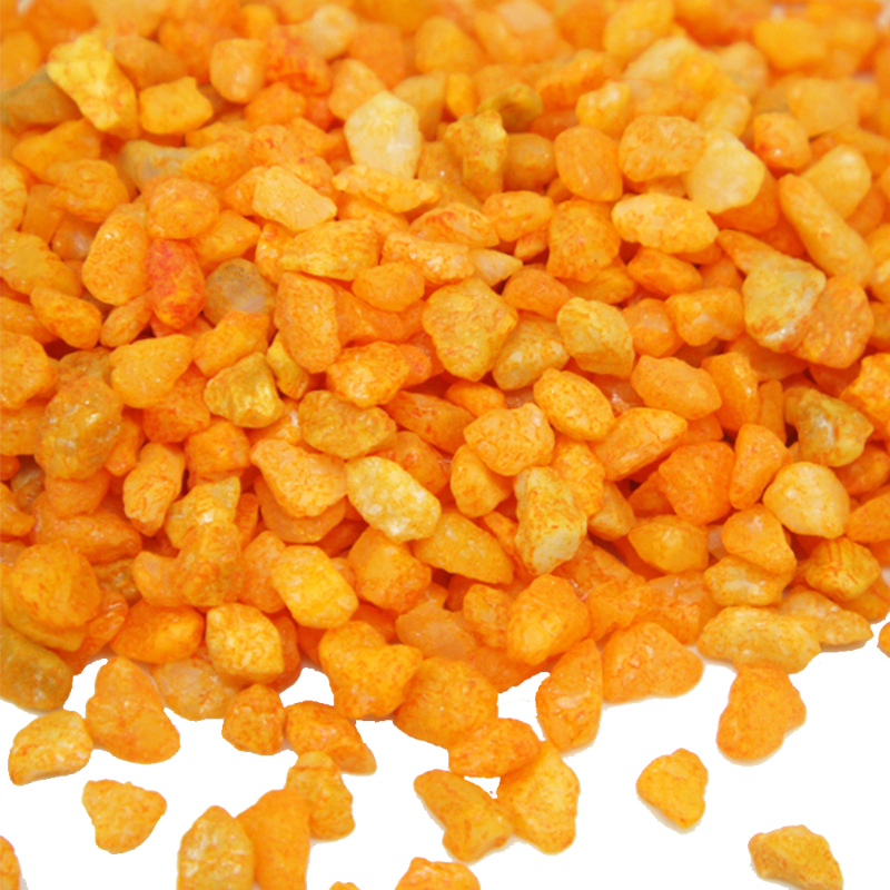 GRANULADO DECORATIVO NARANJA 500g (2-3mm)