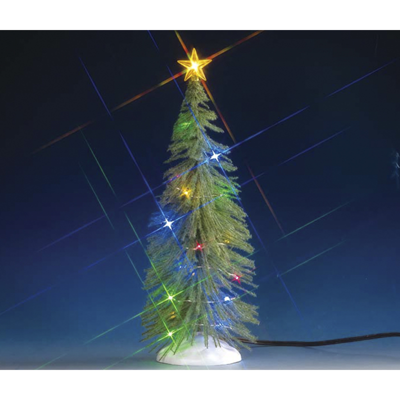 FIGURA ARBOL NAVIDAD CON LUCES