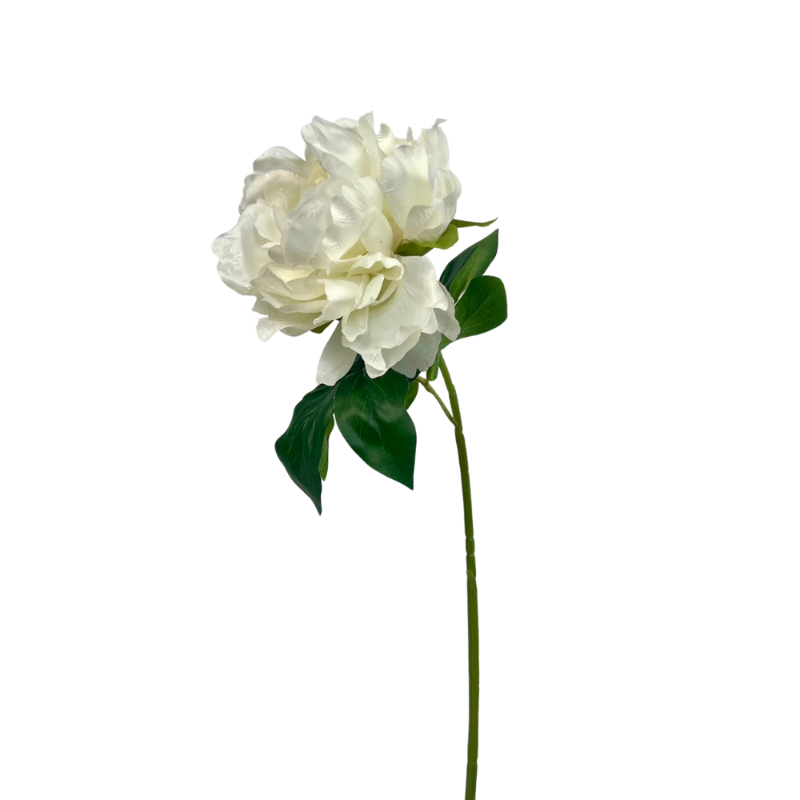 PEONIA 58cm BLANCA