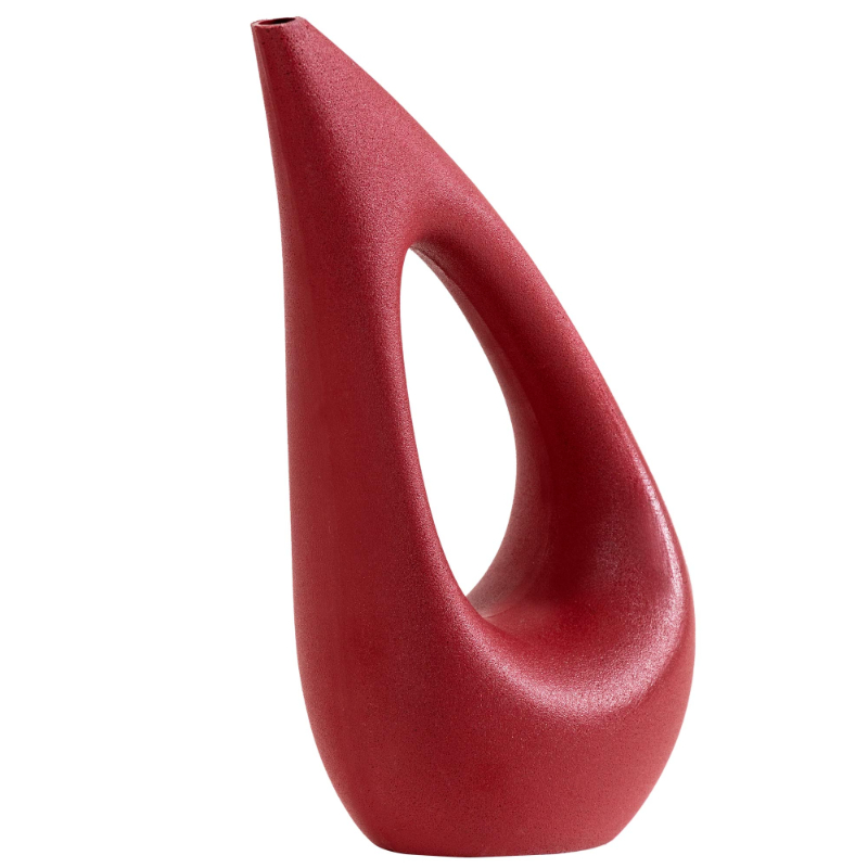 REGADERA DECORATIVA FLUA ROJA 33CM