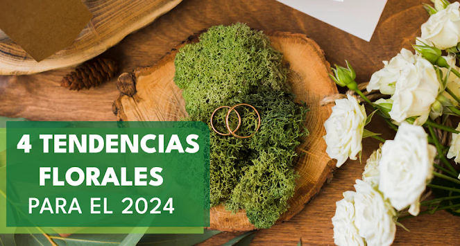 4 tendencias Florales para el 2024