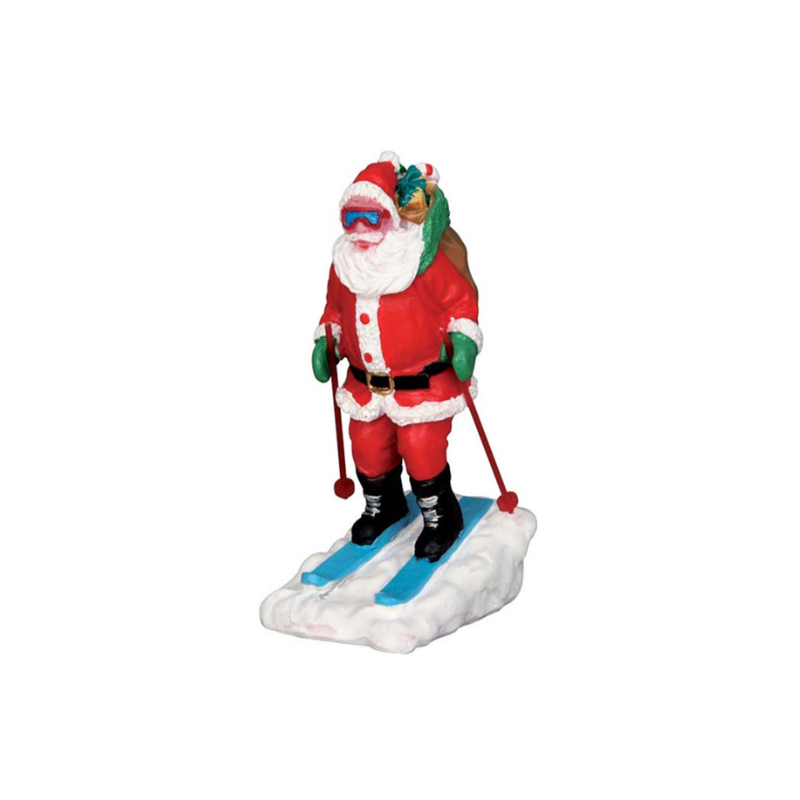 FIGURA SANTA SKIANDO