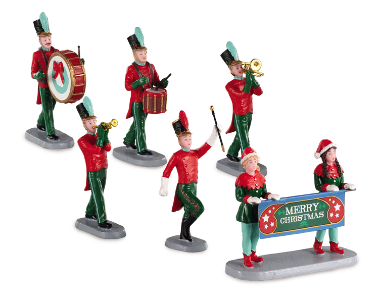 FIGURA BANDA NAVIDAD 6 UNIDADES