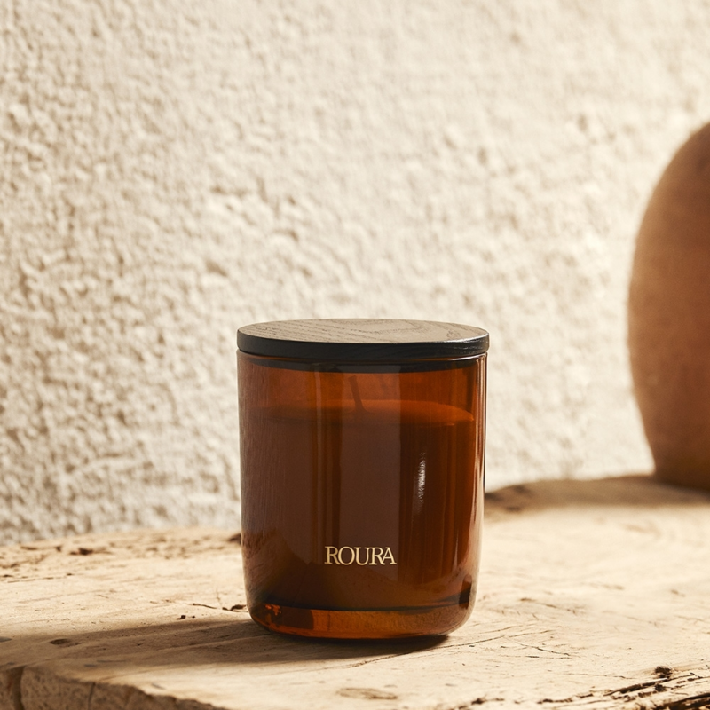 VELA VASO ROYAL AMBER