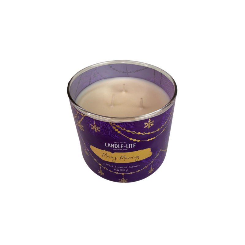 VELA POTE VIDRIO 400g MORNING