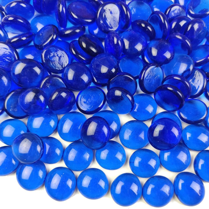 Gemas decorativas azules