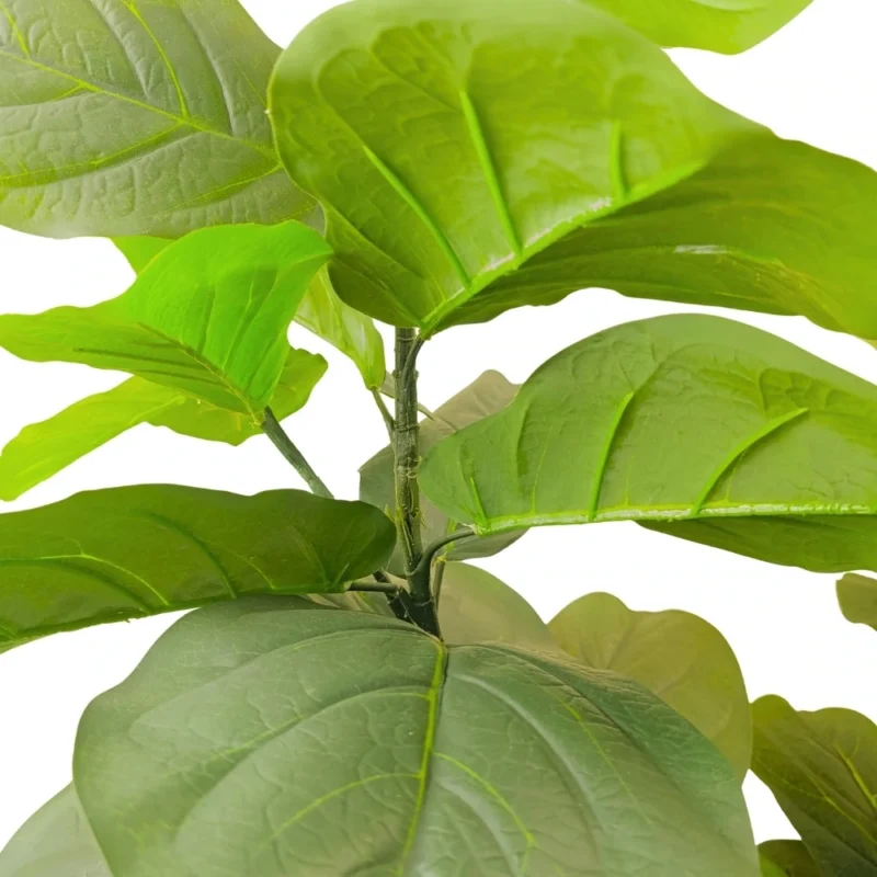 Ficus artificial alto para living o sala de estar elegante