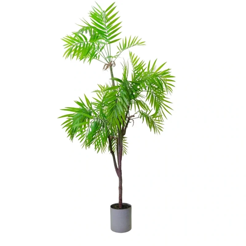 Planta artificial grande para decoración de interiores modernos
