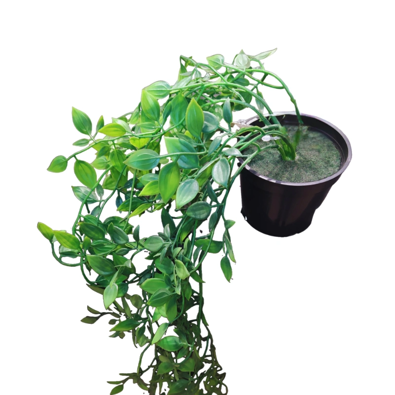 ENREDADERA IVY VERDE CON MACETERO 58cm