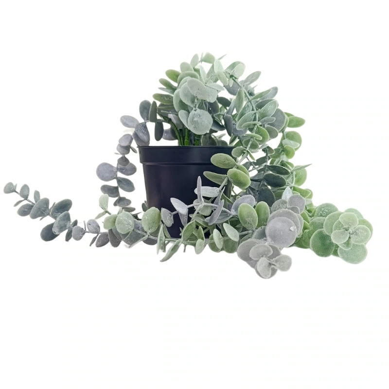 Enredadera de Eucalipto Artificial con Macetero 58cm