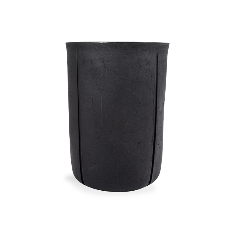 MACETERO KARAJA 40X70CM NEGRO