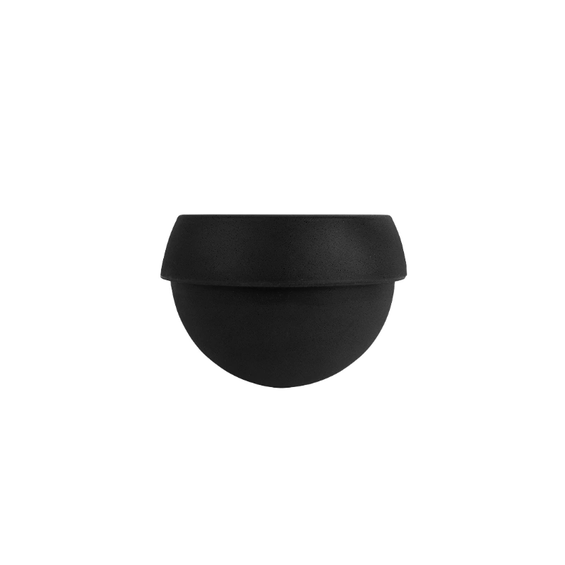MACETERO COSMOS COLGANTE 24X16CM NEGRO
