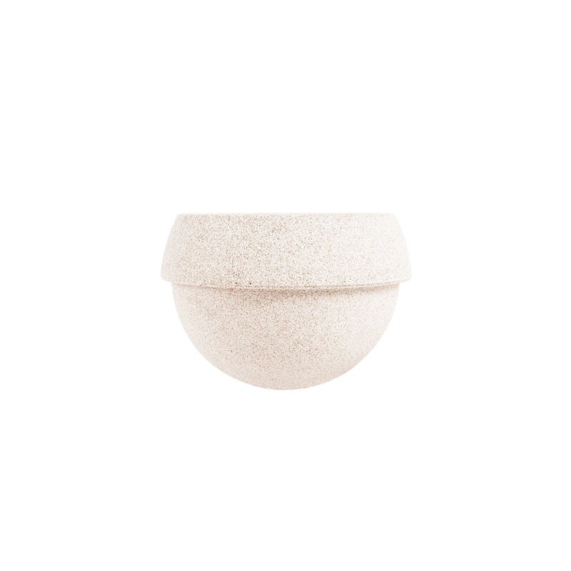 MACETERO COSMOS COLGANTE 24X16CM BLANCO MARMOL