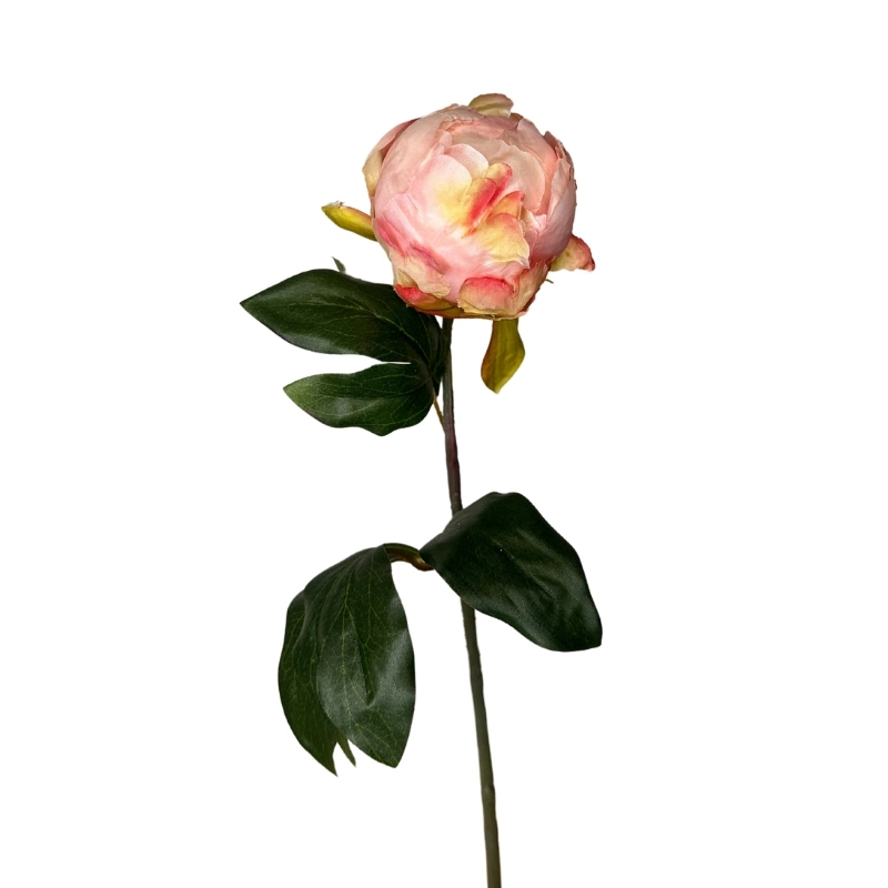 PEONIA BOTON 45cm ROSADO