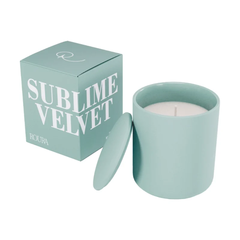 VELA VASO SUBLIME VELVET