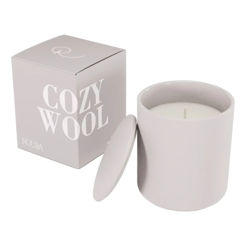VELA VASO COZY WOOL